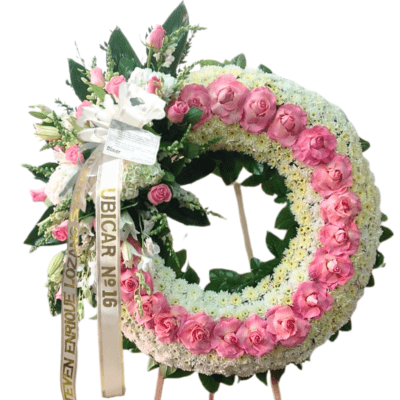 CORONA BLANCA Y ROSA (CF2401 $240.000)