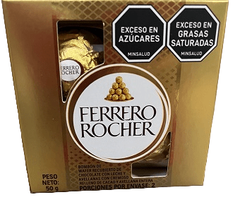 CHOCOLATE FERRERO X4 BOMBONES (CH02 $14.000)