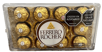 FERRERO CON12 BOMBONES DE CHOCOLATE (CH05 $48.000)