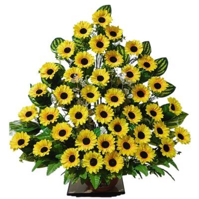 Arreglo florar con girasoles
