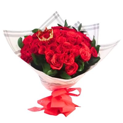 Bouquet con corona