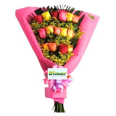ofrenda rosas colores
