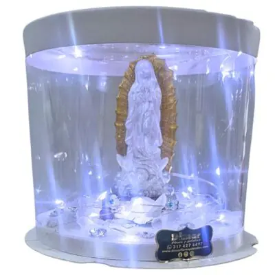 Virgen en caja
