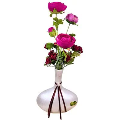 Jarrón con flores