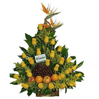FRUTERO CON ROSAS (FP1603$160.000)