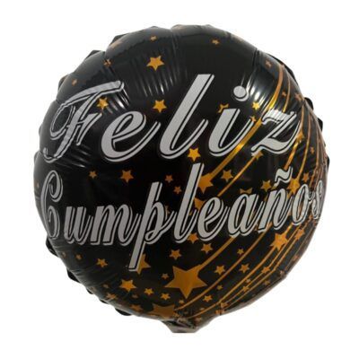 GLOBO 9" FELIZ CUMPLEAÑOS (GC9-02$7.000)