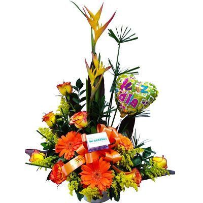 ROSAS Y GERBERAS (NI707 $70.000 - $77.000)