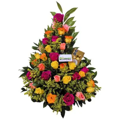 35 ROSAS SURTIDAS (NI2001 $200.000)