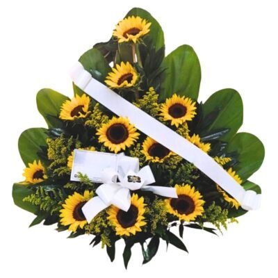 Ramo fúnebre Girasoles
