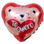 Globo corazón osito