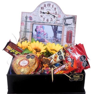 Reloj con dulces
