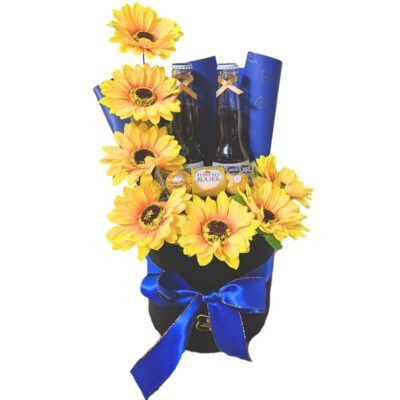 Girasoles y cerveza