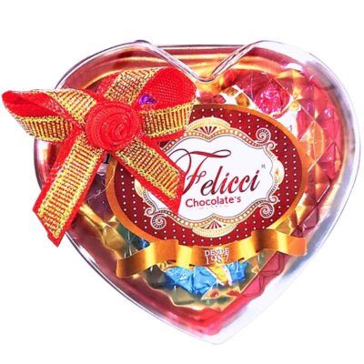 Corazón con bombones