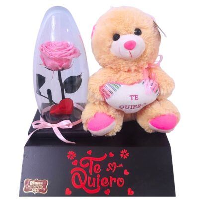 Rosa y oso