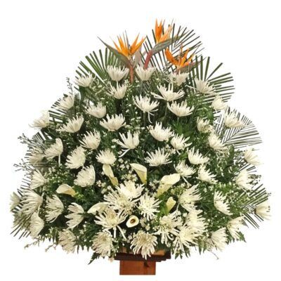 ramo funebre triangulo