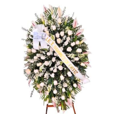 pedestal blanco