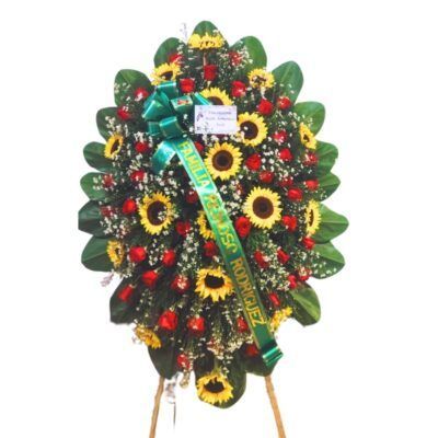 Ramo funebre de pie